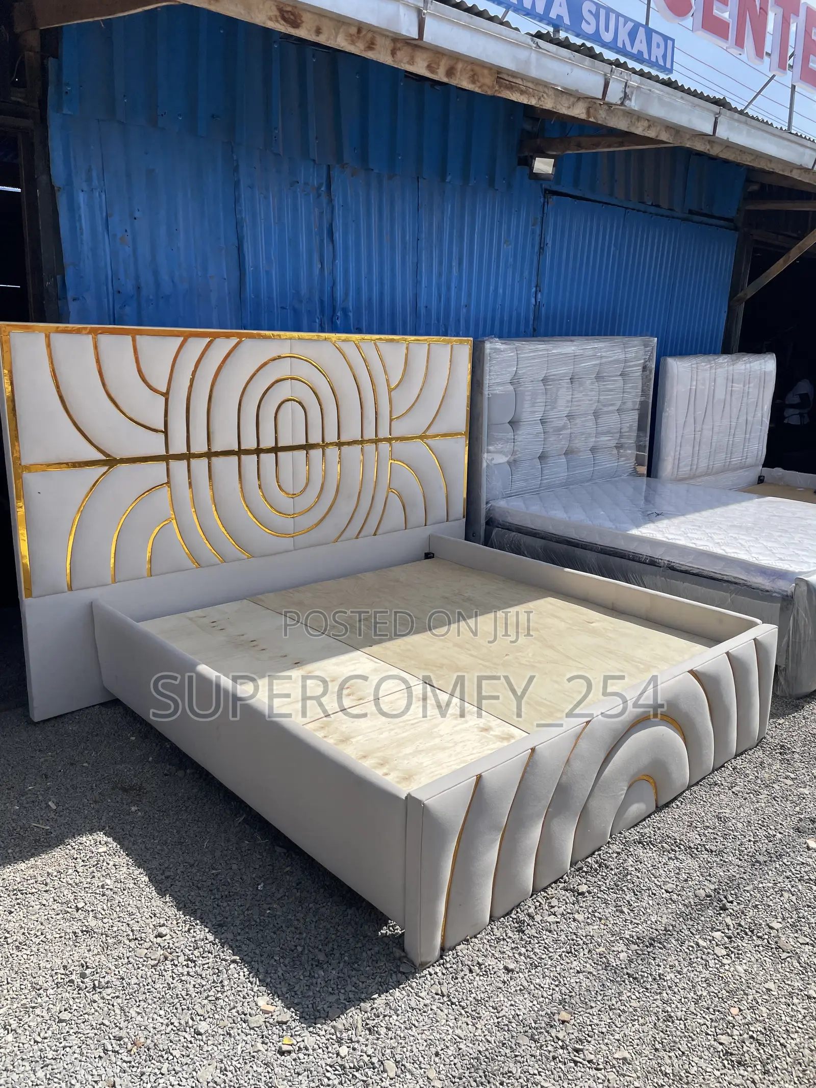 Extended Headboard Bed