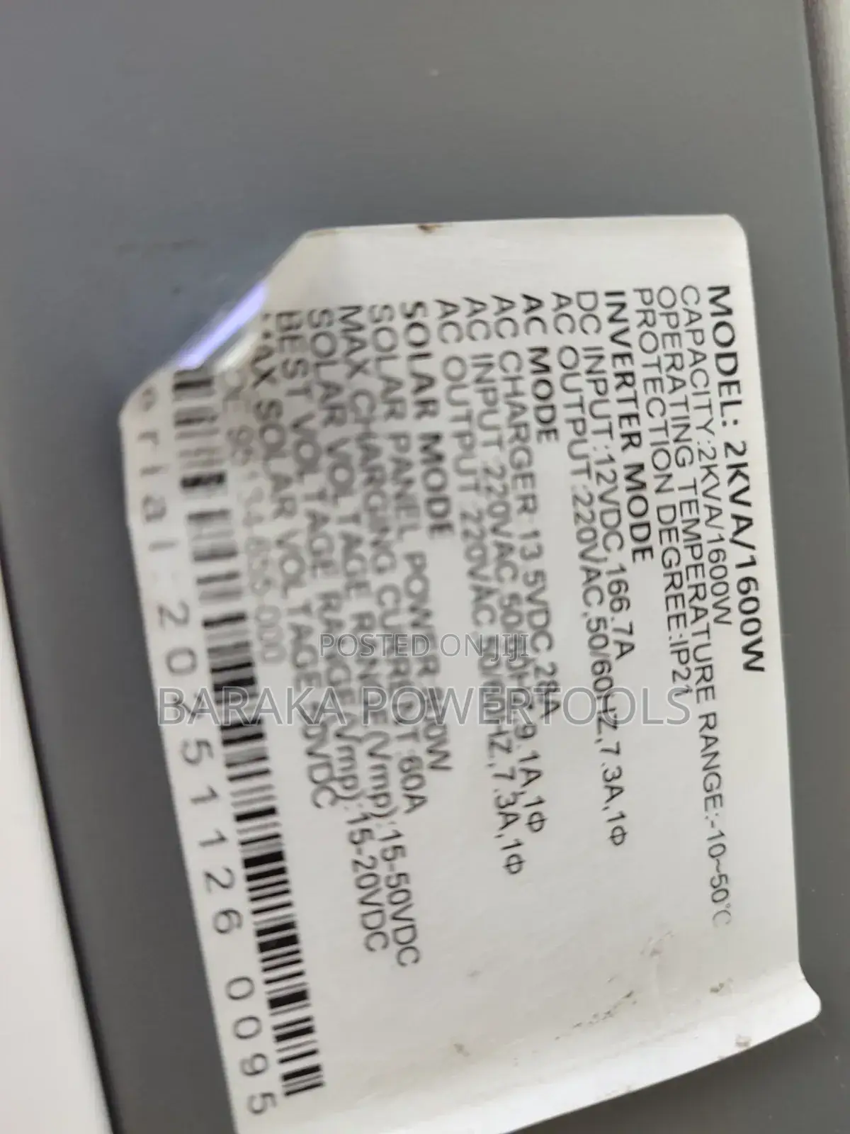 2kva Hybrid Inverter