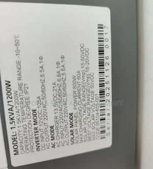 1.5kva Hybrid Inverter