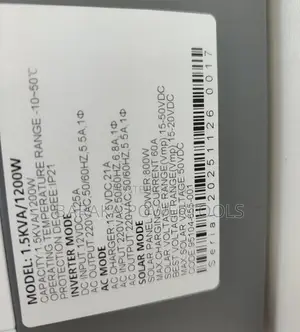 1.5kva Hybrid Inverter