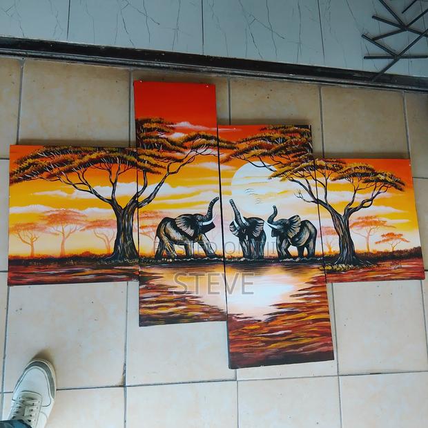 Hand Painted Acrylic on Canvas