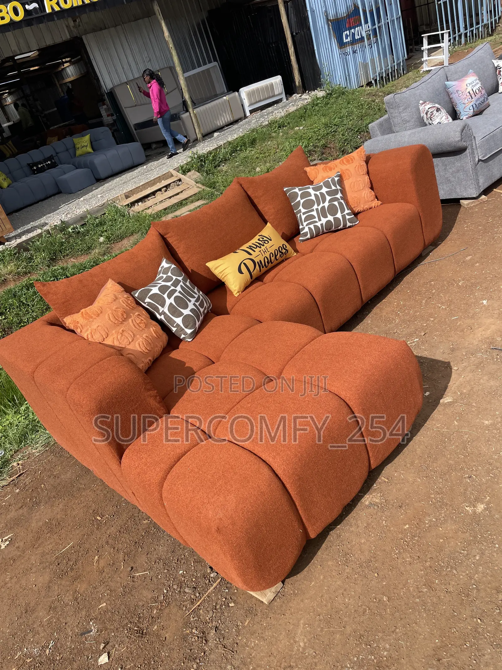 Contemporary Modern Bubble Sofa