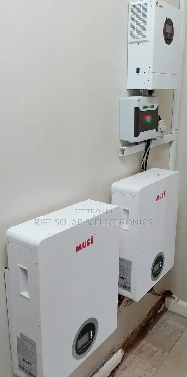 10 Kva VHM Hybrid - (2) 5.12kwh Lithium Battery - (8)615w Bifacial Kit
