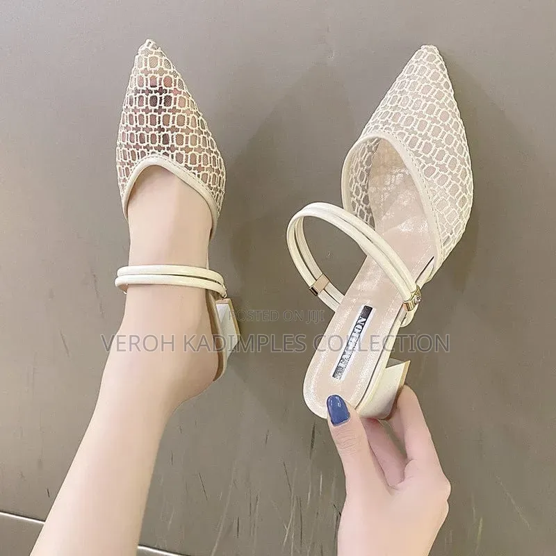 Chunky Pointed Shoes