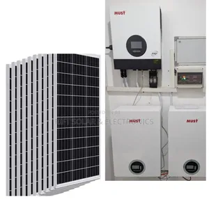 12kva VHM Inverter - (2) 10kwh Lithium Battery - (14)615w Solar System