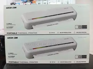 Green Lion Portable Thermal Printer 2600mah Battery.