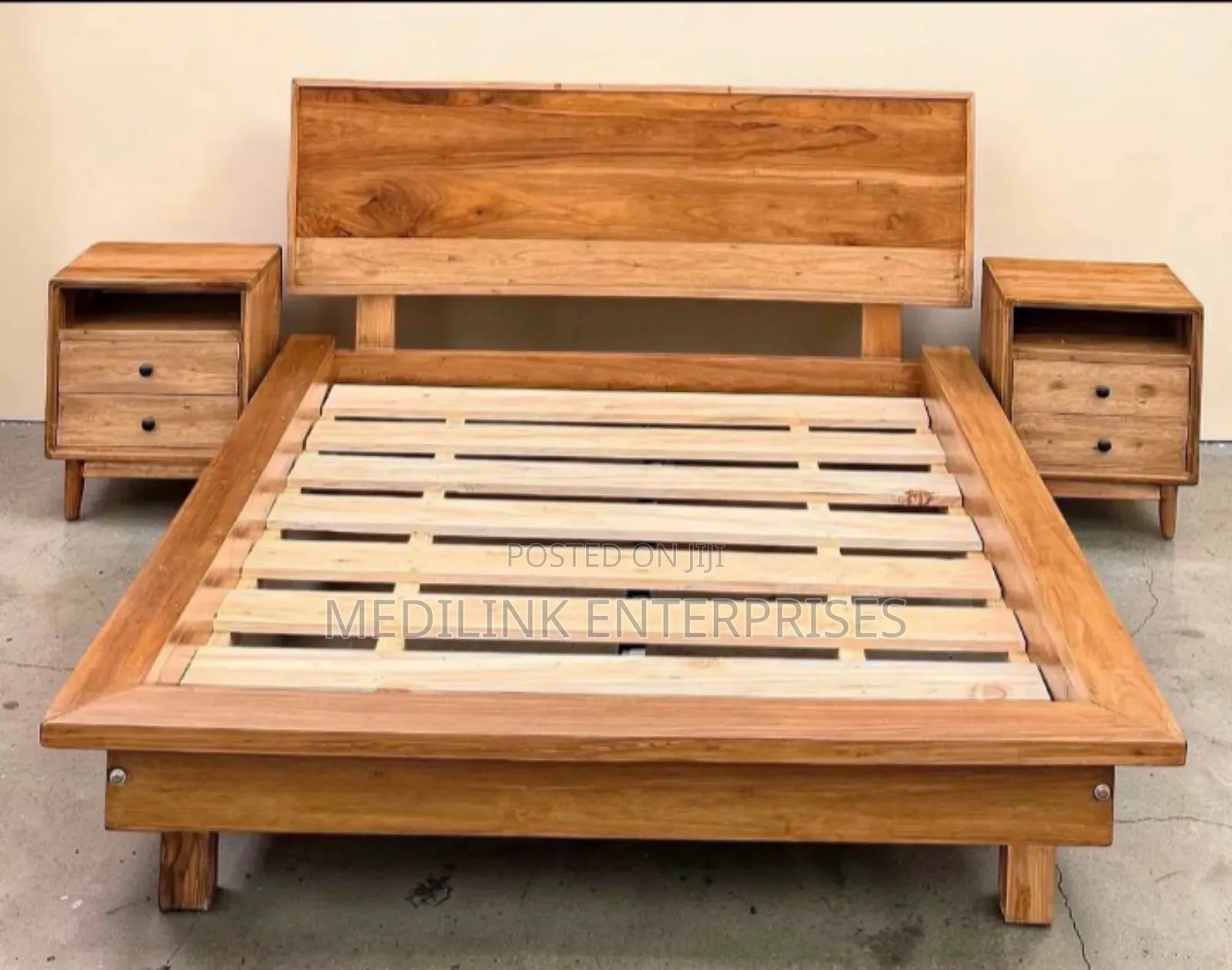 Tiatro Beds Mahogany 6*6 Boxbed King Sized