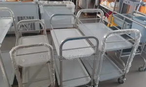 Ss 3p4 Procida Stainless Steel Hospital Trolley