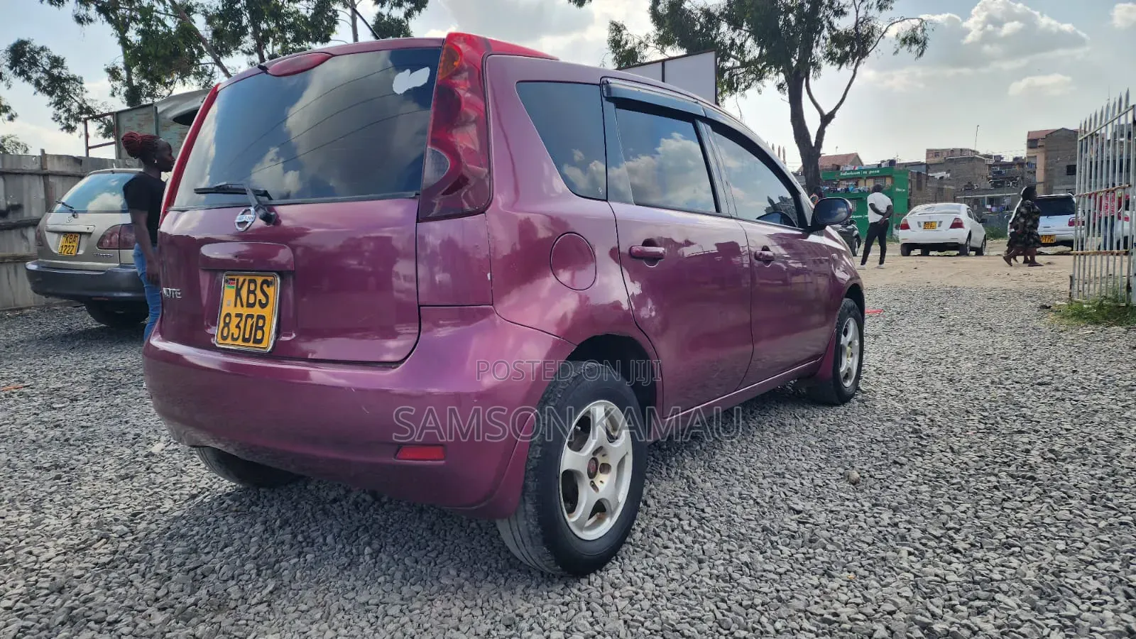 Nissan Note 2006 Maroon