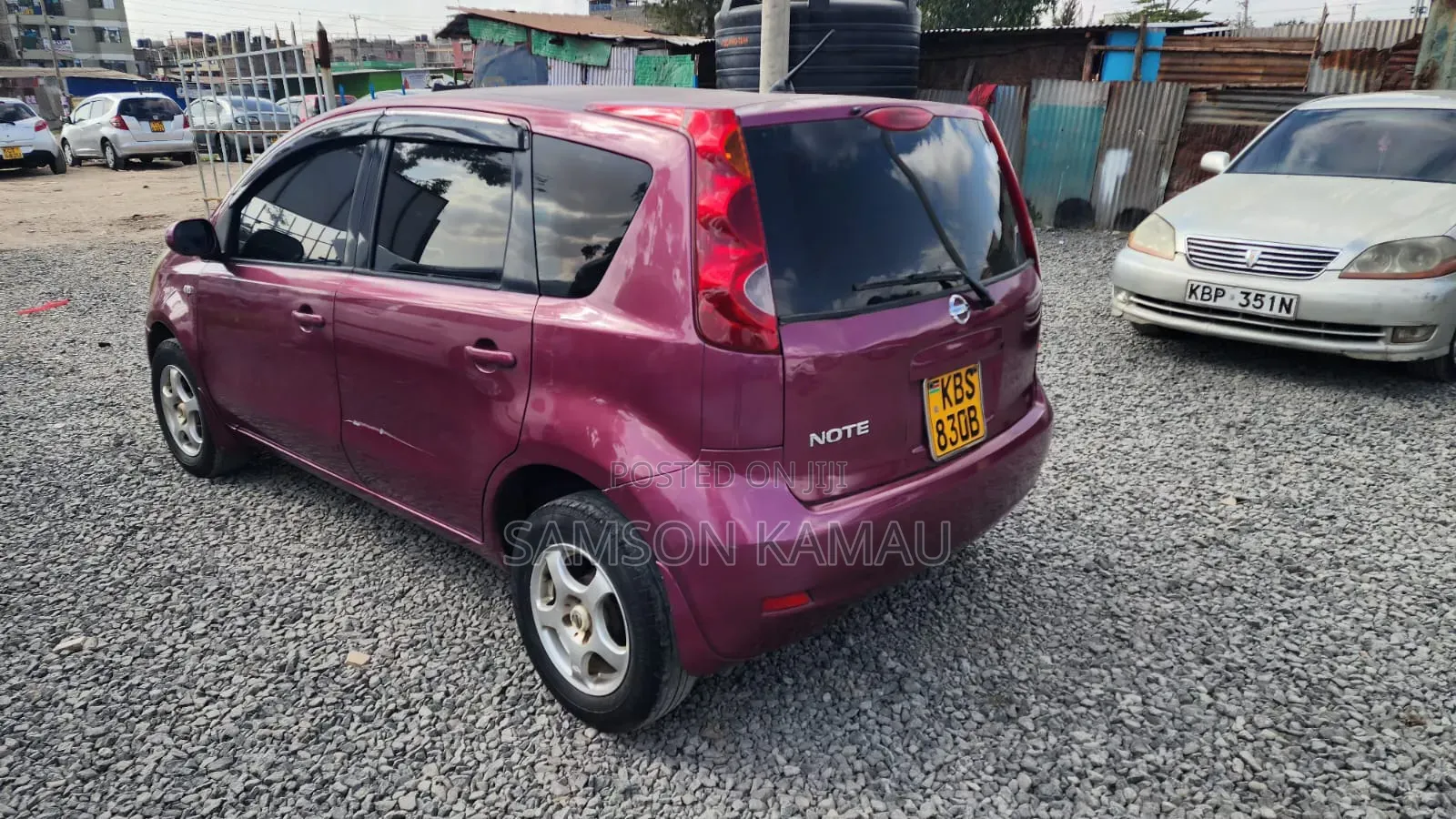 Nissan Note 2006 Maroon
