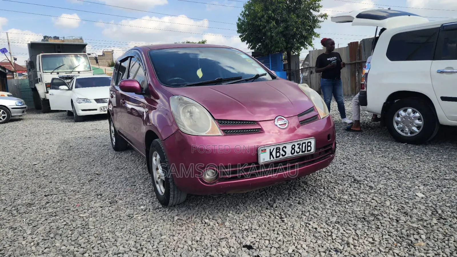 Nissan Note 2006 Maroon