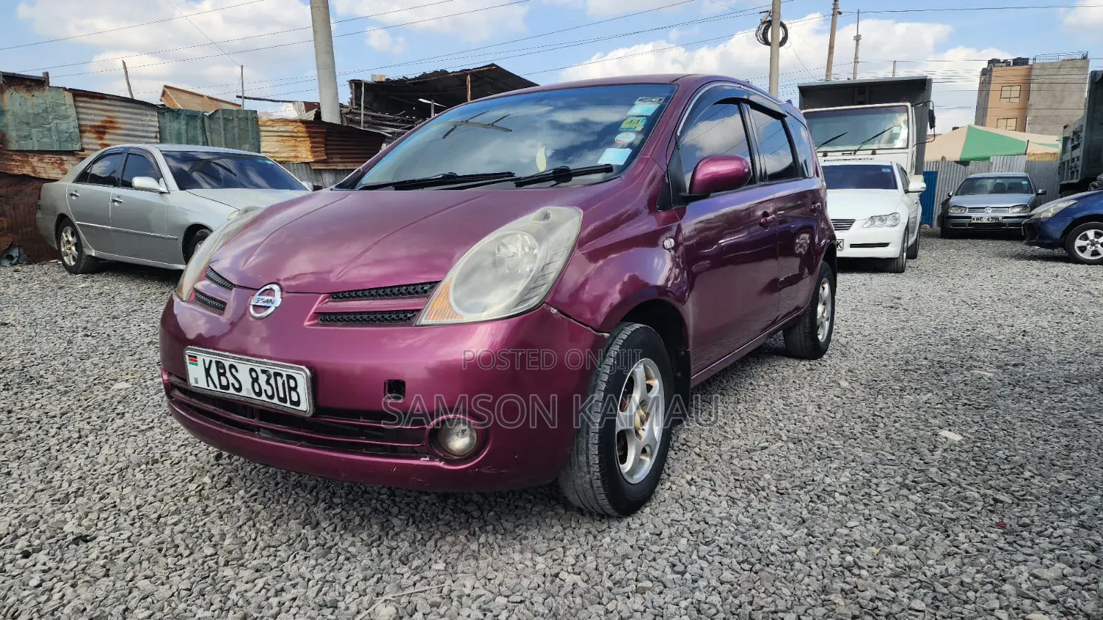 Nissan Note 2006 Maroon