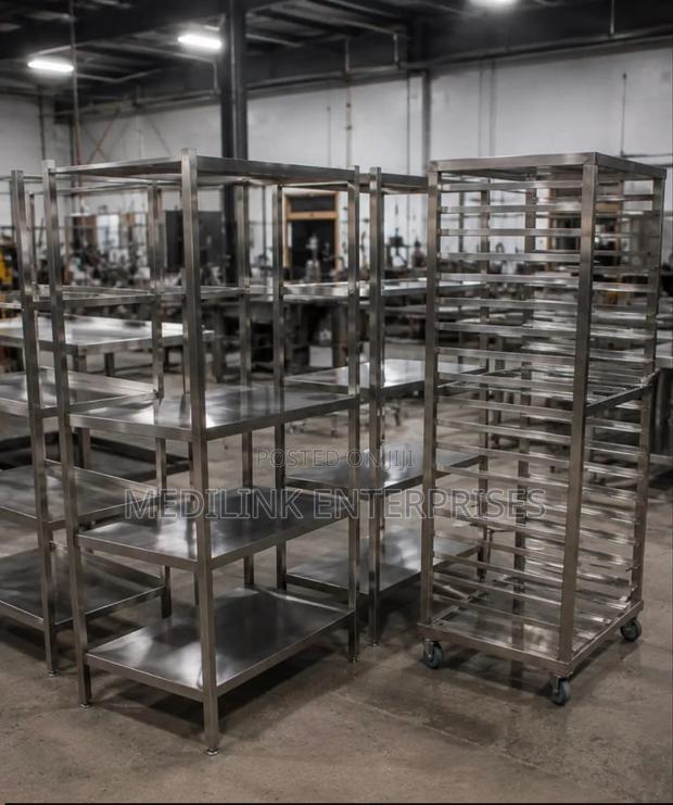Customized Ss 304 Sanita Design Storage Racks - main view
