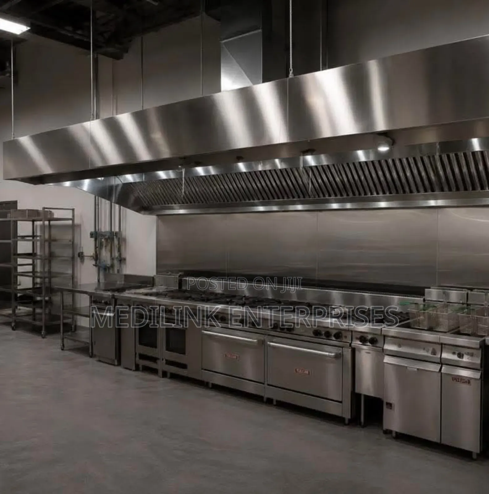 Ss 304 Modern Stainless Steel Commercial Area Hood