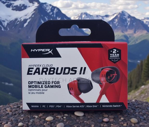Hyperx Cloud Earbuds Ii - Gaming Earbuds With Mic - Red