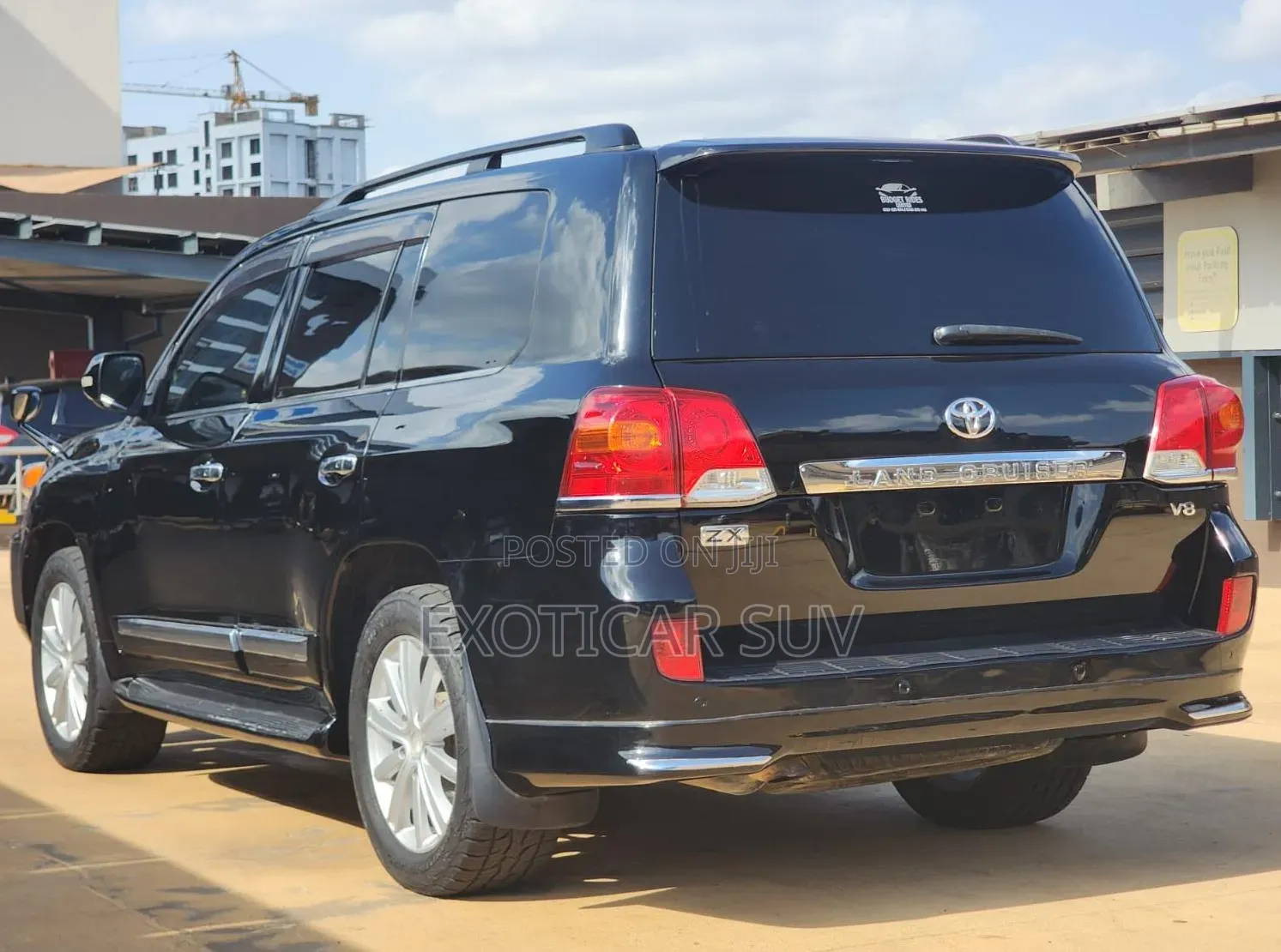 Toyota Land Cruiser 4.6 V8 ZX 2012 Black
