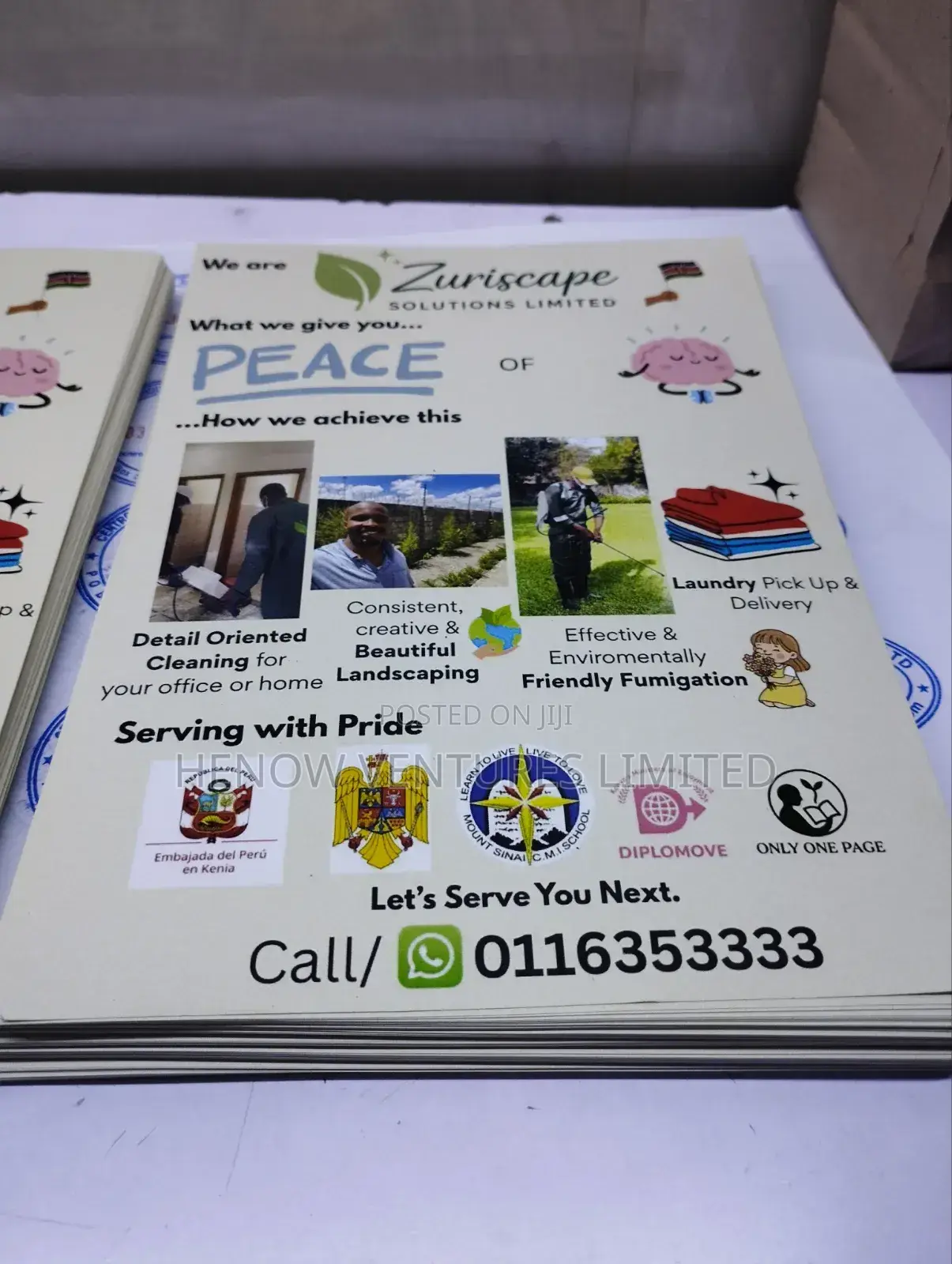 Fliers / Posters/ Brochures /Stickers