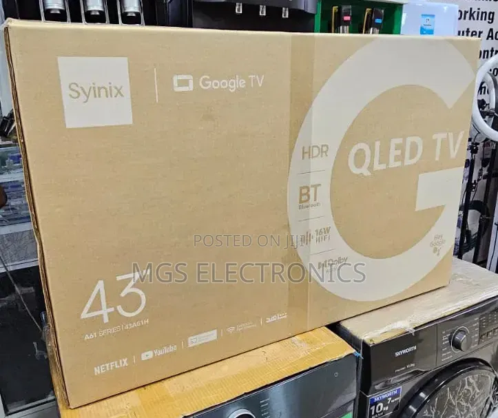 Syinix 43 Inch Google Tv Quled 