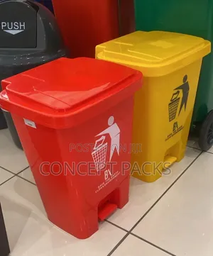 30-Litre Pedal Bin – Hygienic Durable Hands-Free Waste Solution