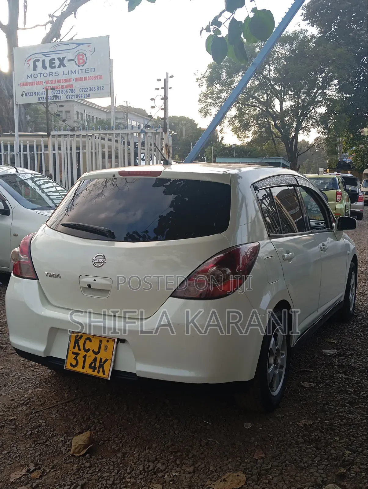 Nissan Tiida 2009 White
