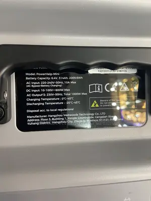 Vestwoods Portable Power Station Features a 2kwh
