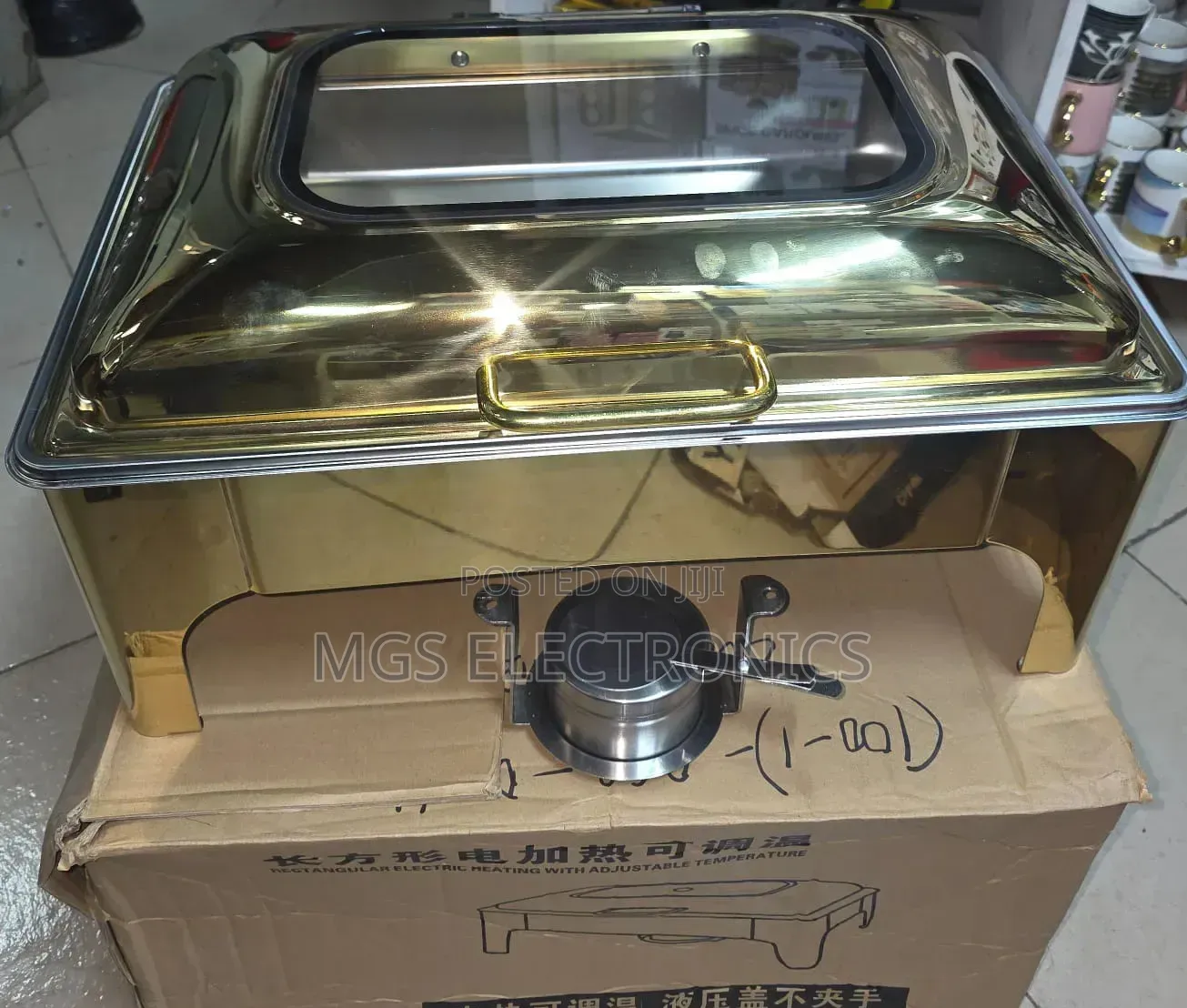 Chaffing Single Roll Top
