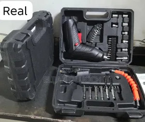 47pc Rechargeable Drill Screw Driver Tool Box Set Now Available