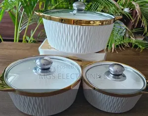 3 PCS Ceramic Soup Bowl