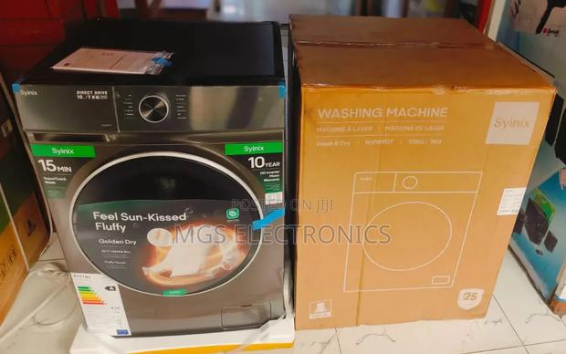 10/7kg Wash and Dry Syinix Washing Machine
Inverter M