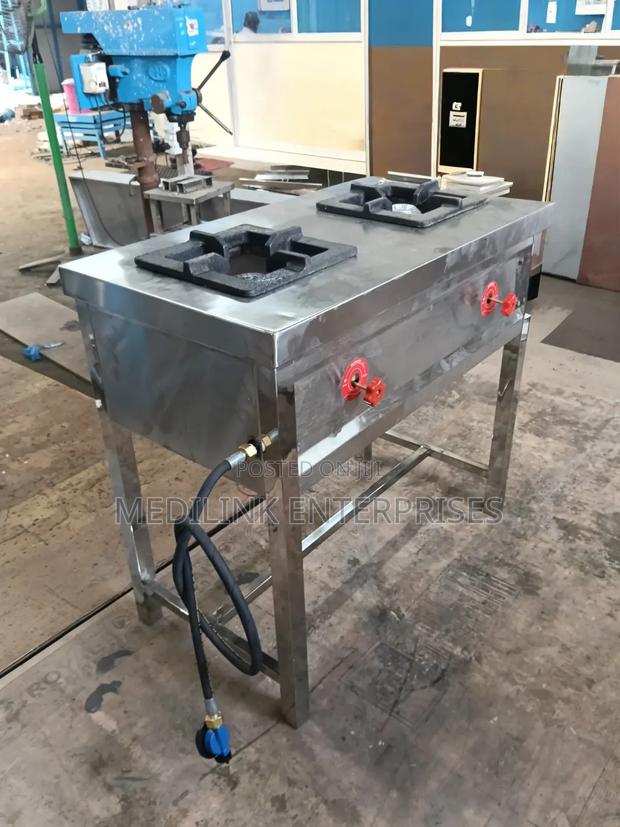 Ss 304 Customized Modern Two Burner Cooker