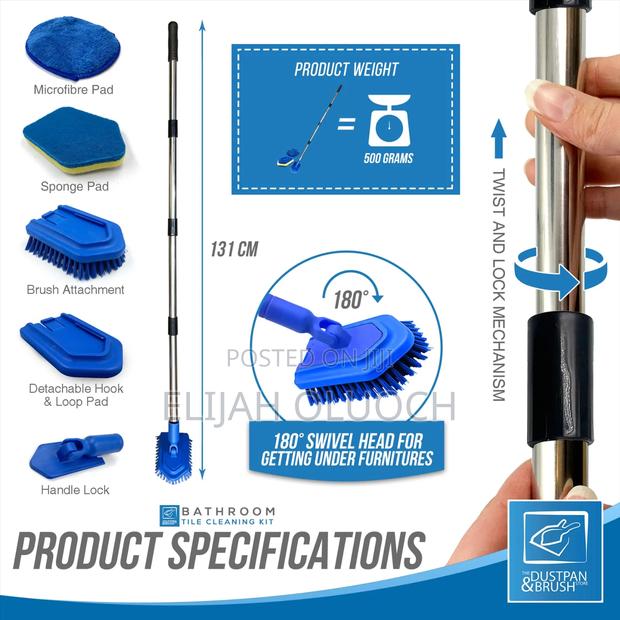 3in1 Multi Cleaning Functions Brush Mop Now Available