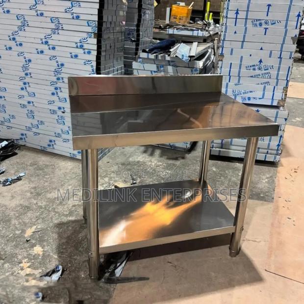 Fakkan Mirror Modern 4*2ft Stainless Working Tables