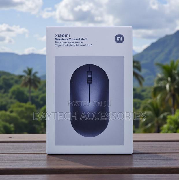 Xiaomi Wireless Mouse Lite 2 Featured in a Black Color Variant.