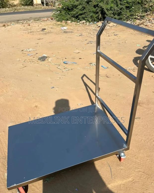 Lone Move Stainless Customized Industrial Trolley - main view