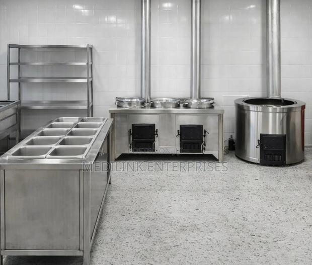 Stainless Steel Customized 25-Litre Combined Energy Saver Jiko