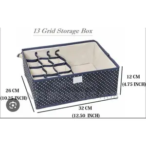 Foldable 13 Grid Under Garment Organizer (N.Y.O