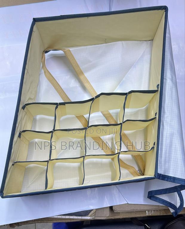 Foldable 13 Grid Under Garment Organizer (N.Y.O - thumbnail 4
