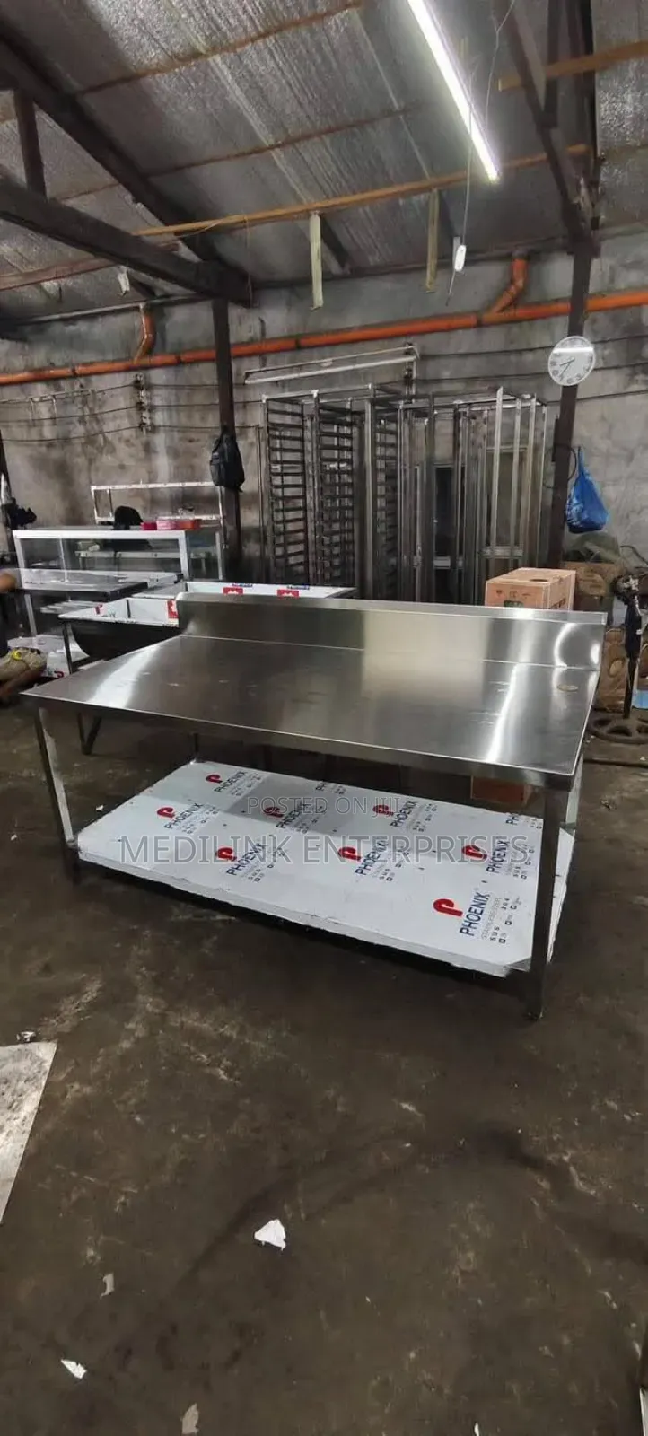 Pahang Ss 316 Customized Working Table 5*2ft