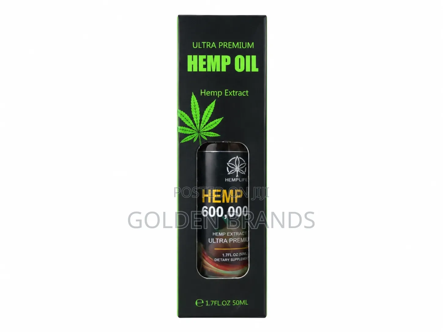 Premium Organic Hemp Oil 50 Ml