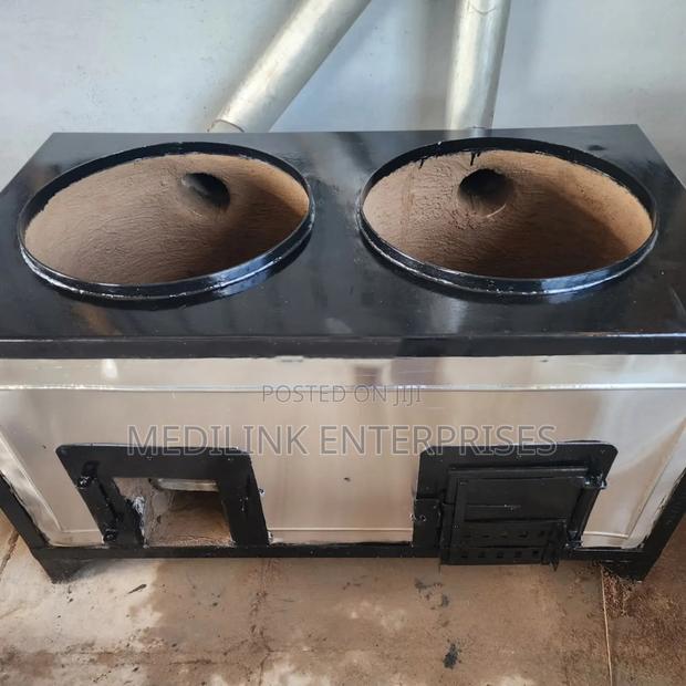Double 50 Litres Combined Energy Saving Jiko+Installation