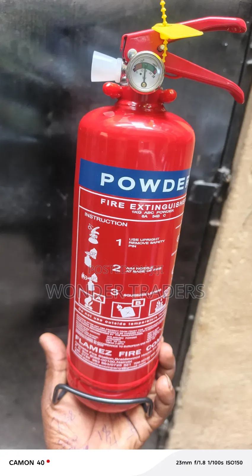 Powder Fire Extinguisher 1kg Abc Powder