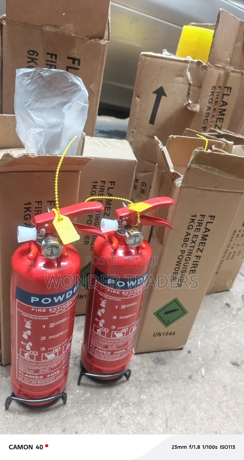 Fire Extinguisher 1kg Abc Powder- Dry Powder