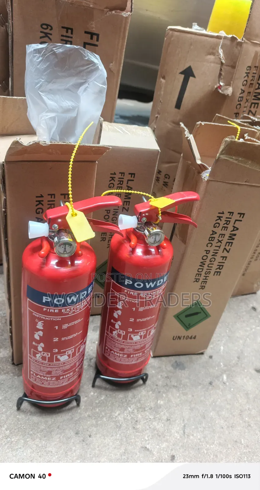 Fire Extinguisher 1kg Abc Powder- Dry Powder