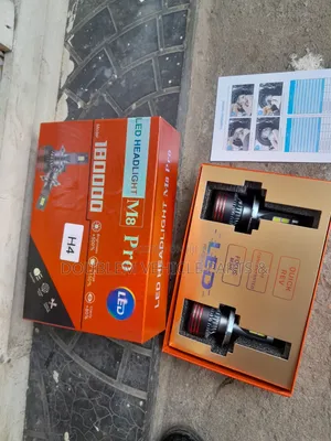 Led Headlight Bulb H4 M8 Pro 180,000/60,000lm Universal Full/Dimbright