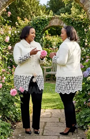 Ladies White Sweater – Elegant Soft Knitwear for Everyday Wear