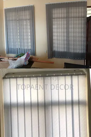 Blinds Down,Peace Up , Vertical Office Window Blinds