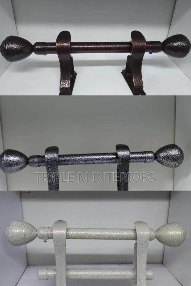 Strength of Steel, Pride of Kenya: Anti-Rust Curtain Rods