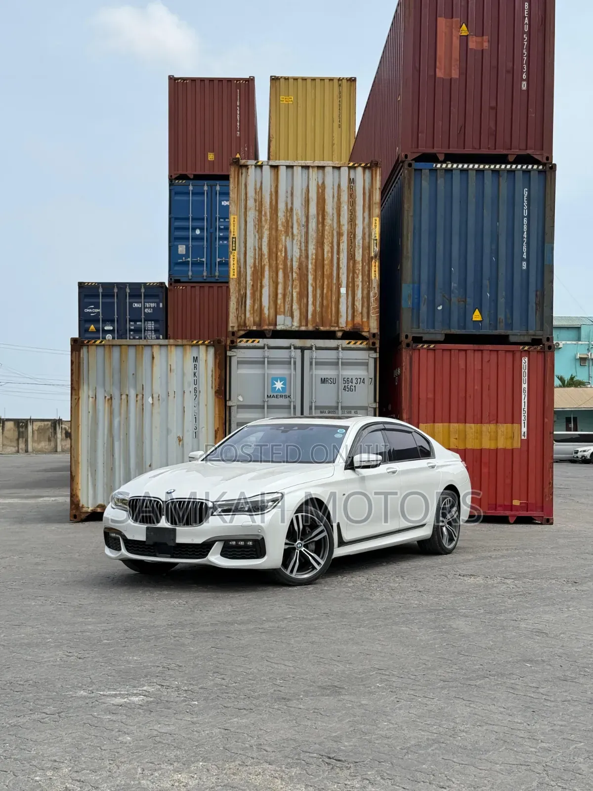 BMW 7 Series 2020 White