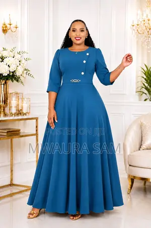 Long Casual Maxi Dress for Women – Elegant Comfortable Fit