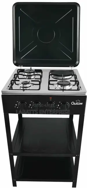Olelon 3+1 Standing Cooker With Shelves